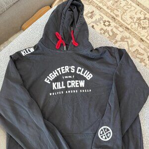 Fighter's Club Kill Crew black hoodie Size XL
